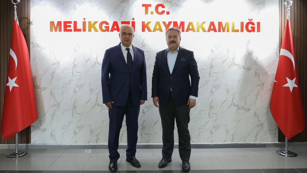 Başkan Palancıoğlu’ndan Yeni Kaymakam’a Hayırlı Olsun Ziyareti