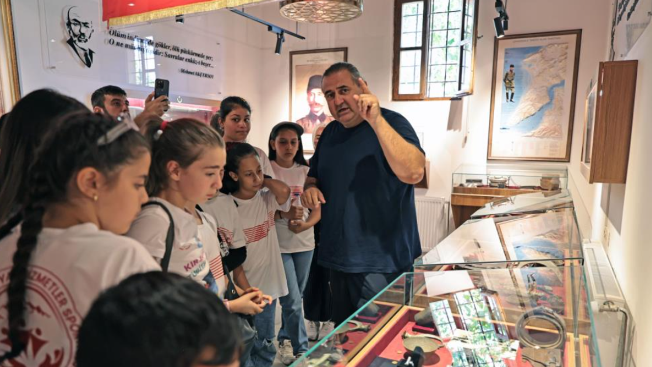 Kayserili ERVA Sporcuları Çanakkale Müzesi’nde!
