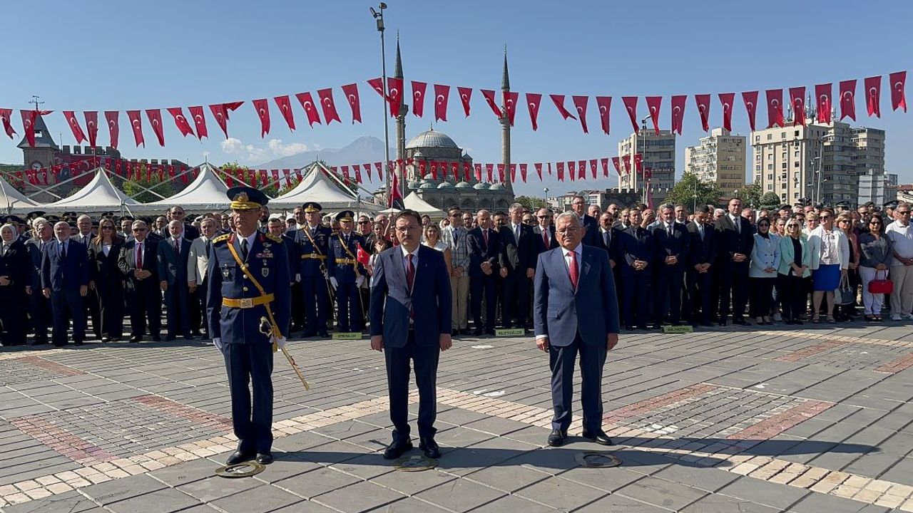 Kayseri'de 30 Ağustos Zafer Bayramı Kutlamaları Başladı!