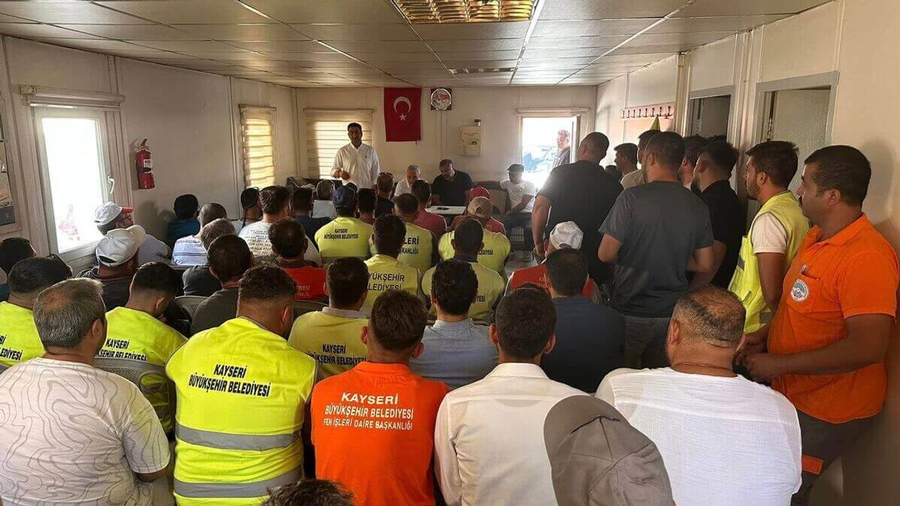 Dev Miting Öncesi Kayseri Büyükşehir Belediyesi’ne Kritik Ziyaret