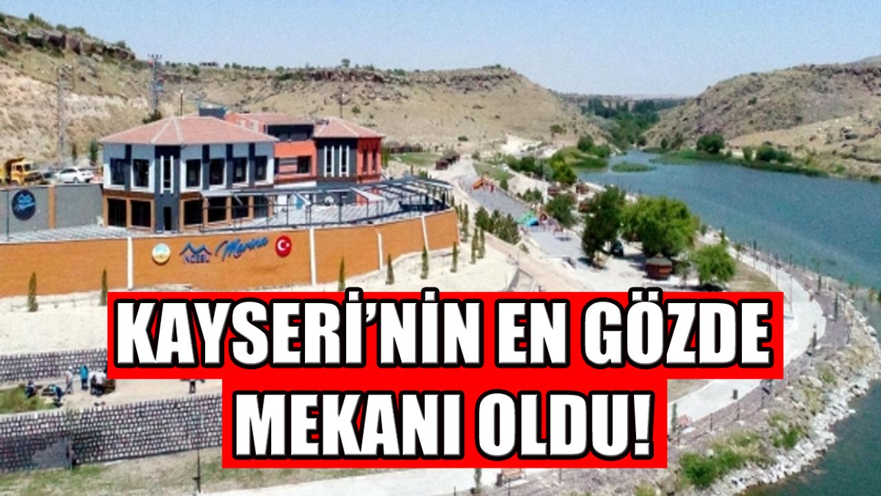 Kayseri’nin En Gözde Mekânı Oldu, Herkes Oraya Akın Ediyor!