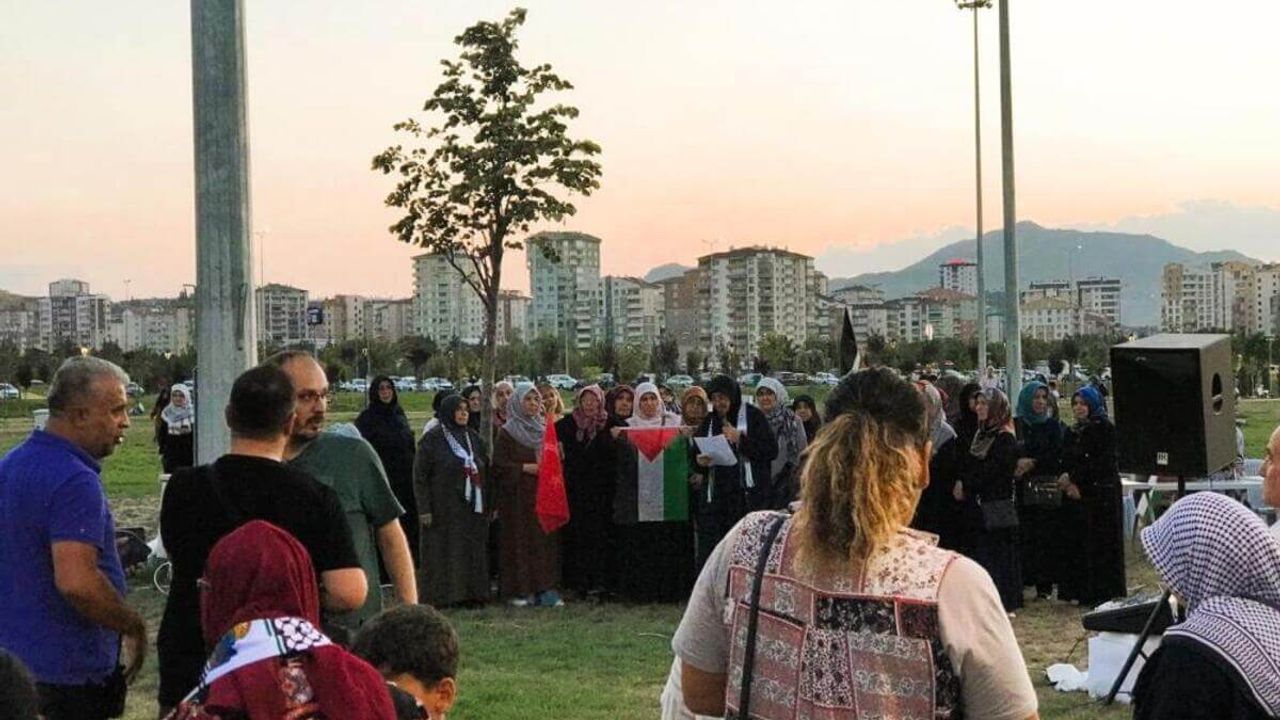Kayseri Millet Bahçesinde Protesto!