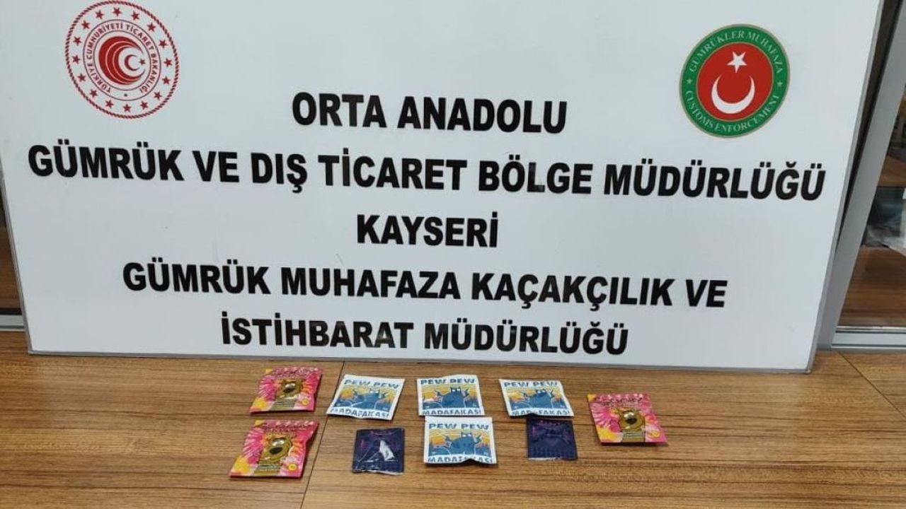 Kayseri’de Kargoyla Göndermeye Çalıştı, Yakayı Ele Verdi!