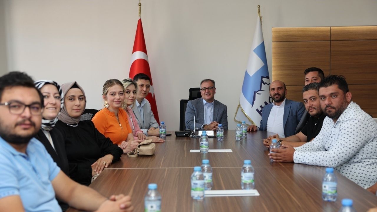 Başkan Özdoğan'a Ziyaret!