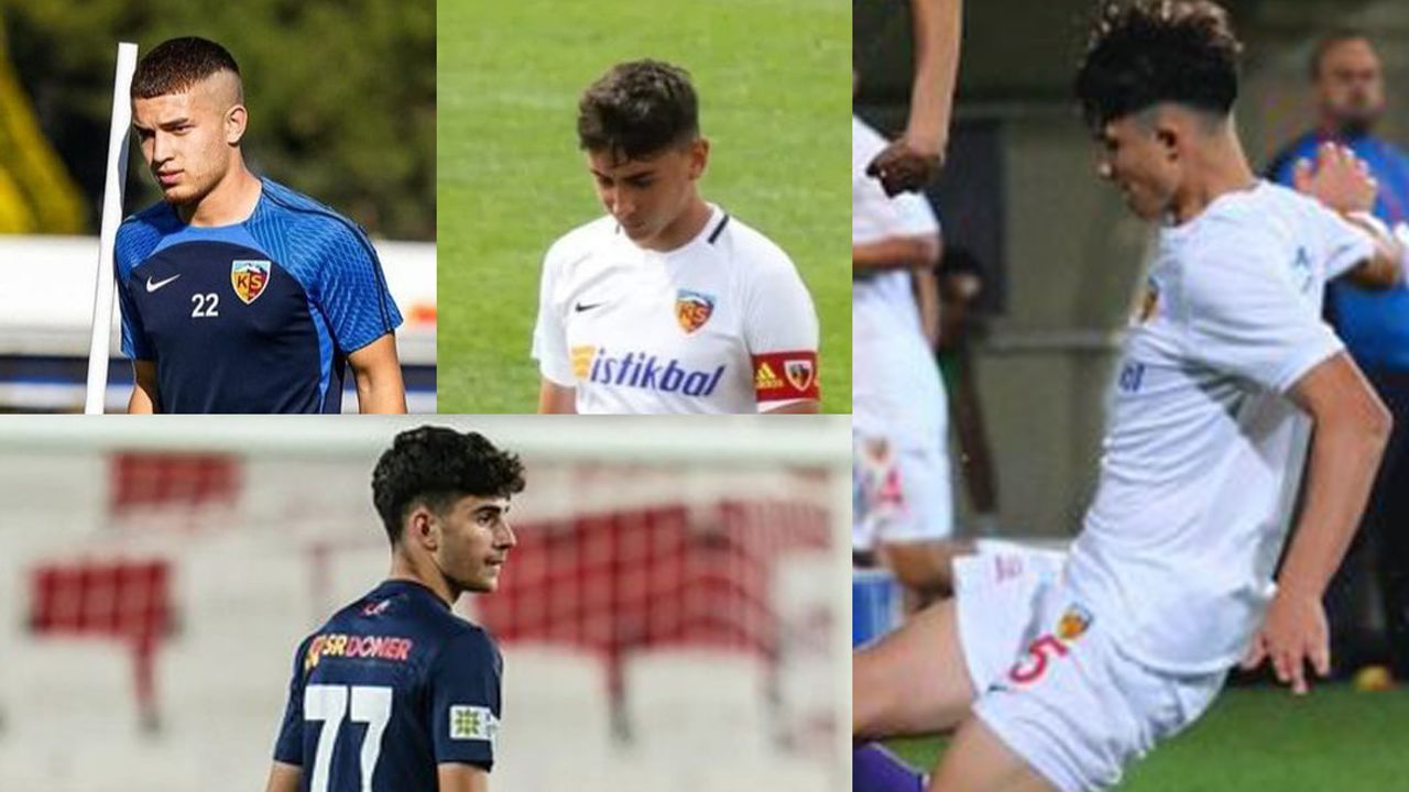 Kayserispor’un Genç Yıldızları Milli Takımda!