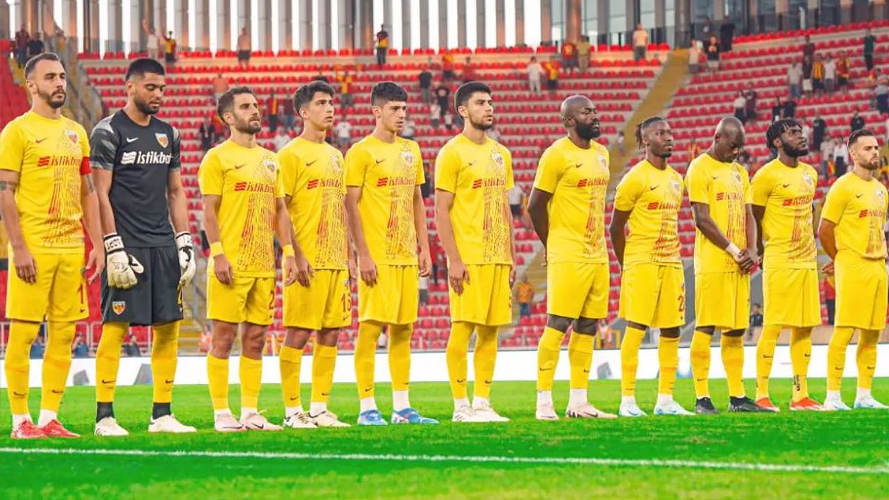 Kayserispor'da Forma Numaraları Belli Oldu!