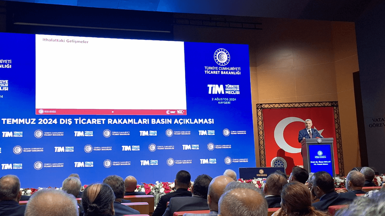 Bakan Kayseri'de Açıkladı: Milli Geliri 1 Trilyondan Fazla Olan Ülkeler Ligine Girdik!