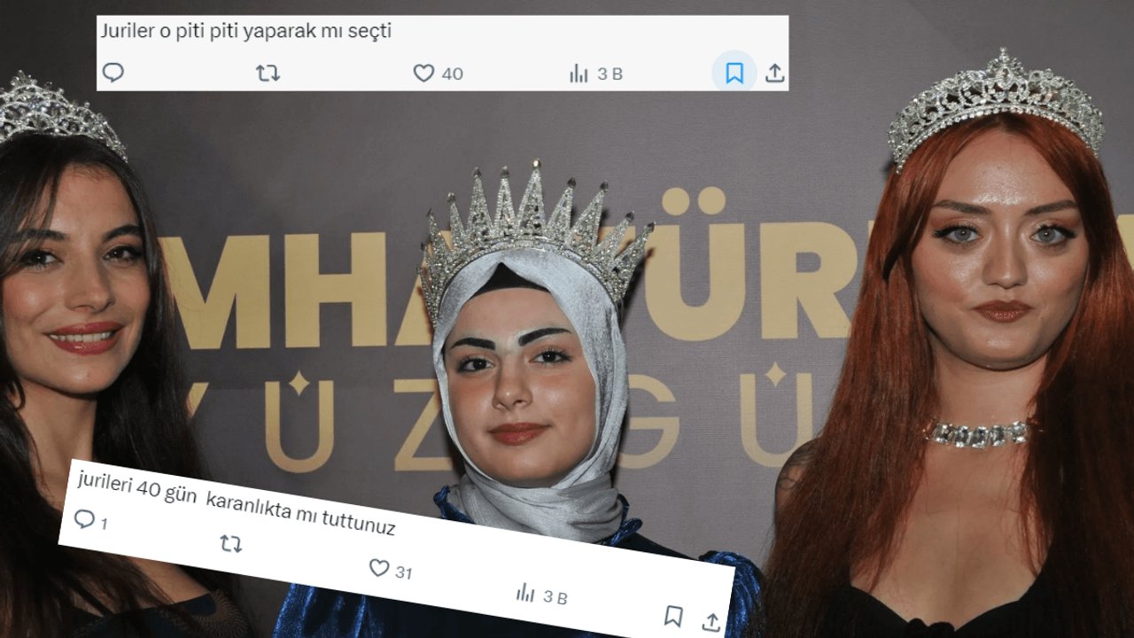 Türkiye Yüz Güzeli Seçilmişti! Sosyal Medyada Öyle Yorumlar Geldi ki!