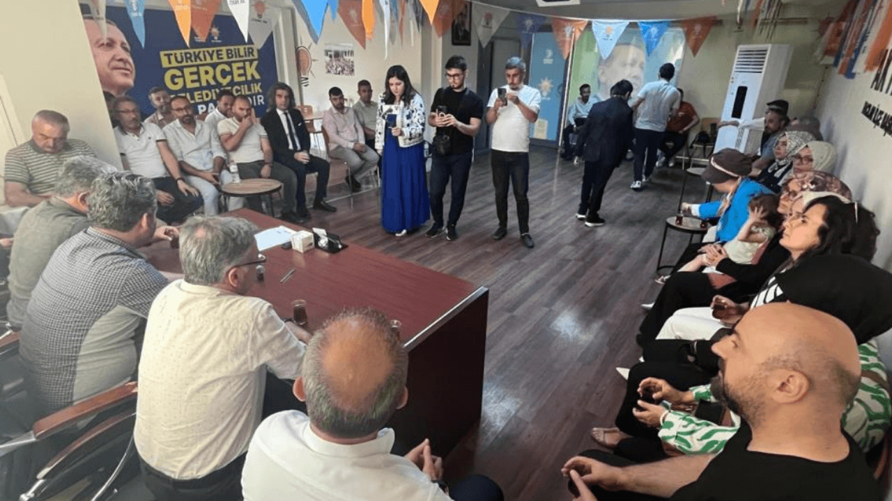 Başkan Özdoğan AK Parti Heyetini Makamında Ağırladı!