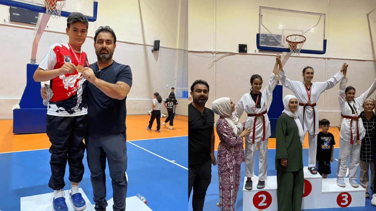 Kayseri’de Taekwondo Yıldızlarından 4 Şampiyonluk!