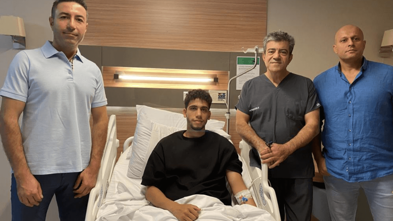 20 Yaşındaki Futbolcu Soluğu Kayseri'deki Hastanede Aldı!