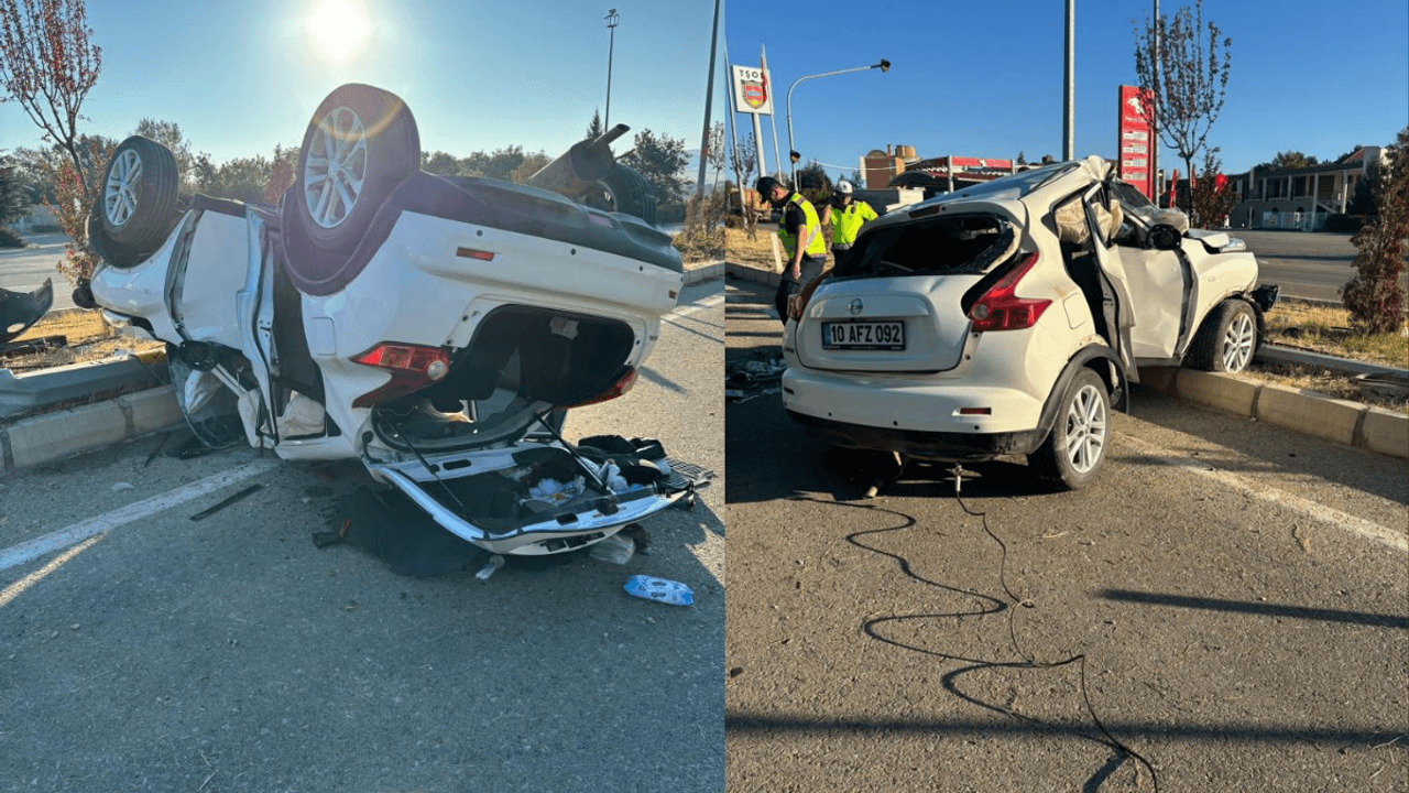 Kayseri Yolunda Jeep Takla Attı: 2 Yaralı!