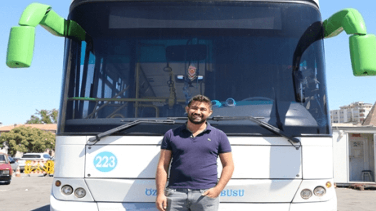 Kayseri’de Kahraman Otobüs Şoförü Yolcuyu Kurtardı!
