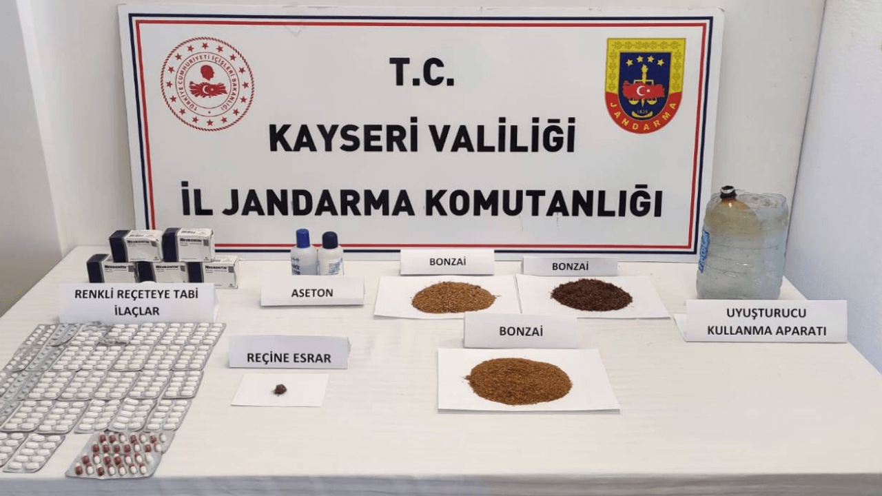 Kayseri’de Çadırlara Uyuşturucu Operasyonu!