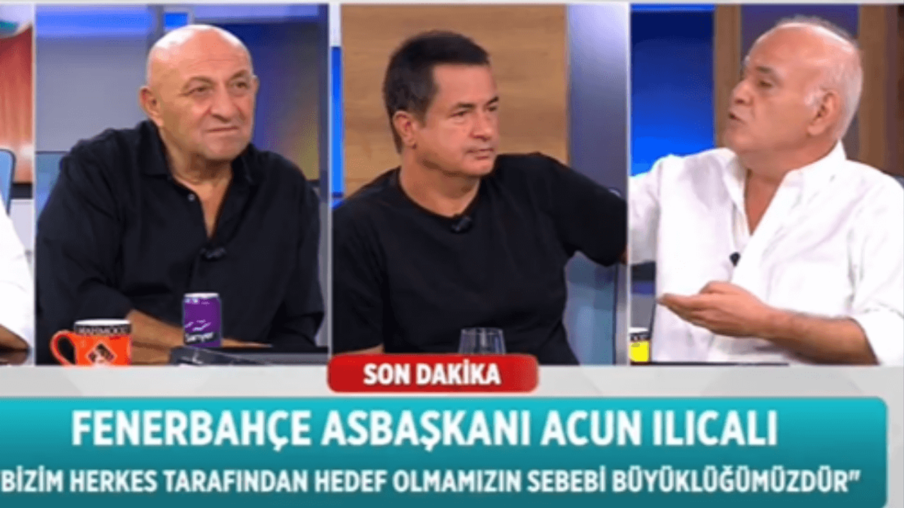 Stüdyoda Gerilim! Acun Ilıcalı Ahmet Çakar’a Fena Patladı!