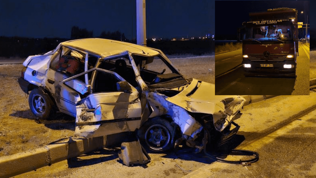 Korkunç Kaza! 23 Yaşındaki Kadın Araçtan Fırlayarak Can Verdi!