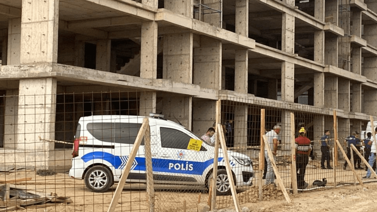 İnşaatın 5. Katından Düşen Usta Acı Şekilde Can Verdi!