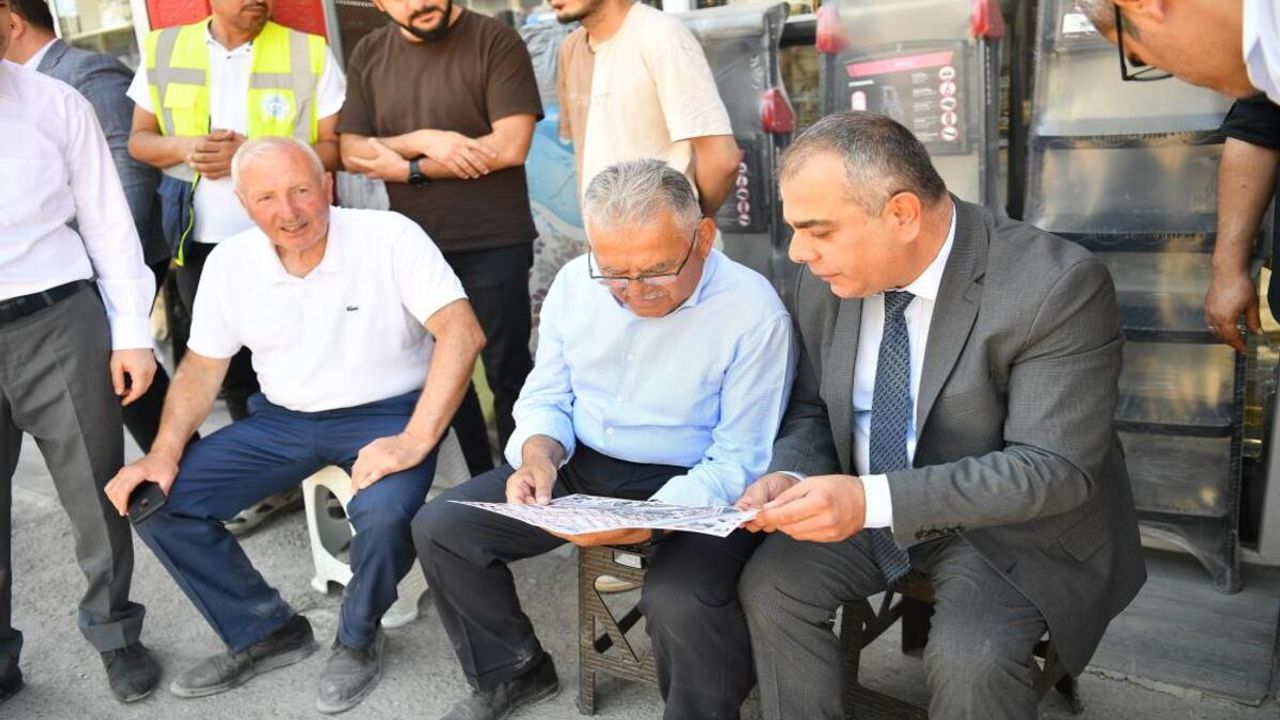 Memduh Büyükkılıç Argıncık Toptancılar Sitesinde İncelemelerde Bulundu!