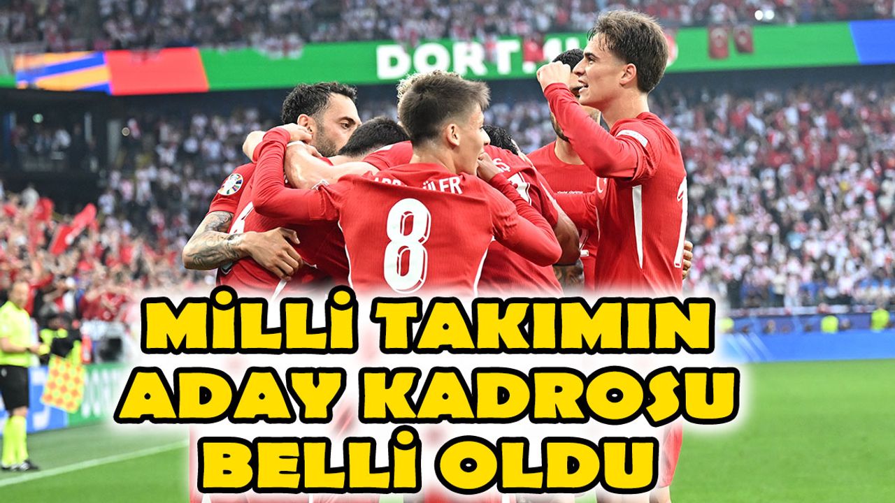 A Millî Takım'ın Aday Kadrosu Açıklandı! Bilal Bayazıt Davet Edildi Mi?