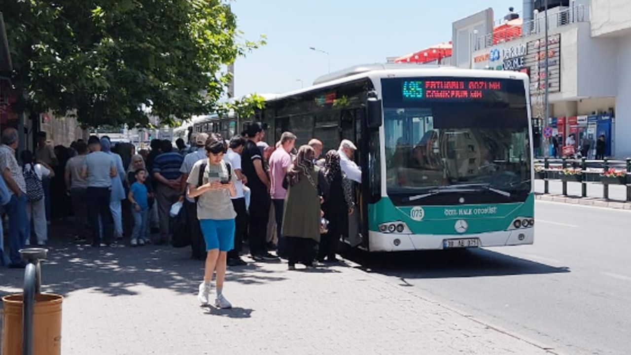 Kayseri’de O Hatlarda Sefer Saatleri Değişti!