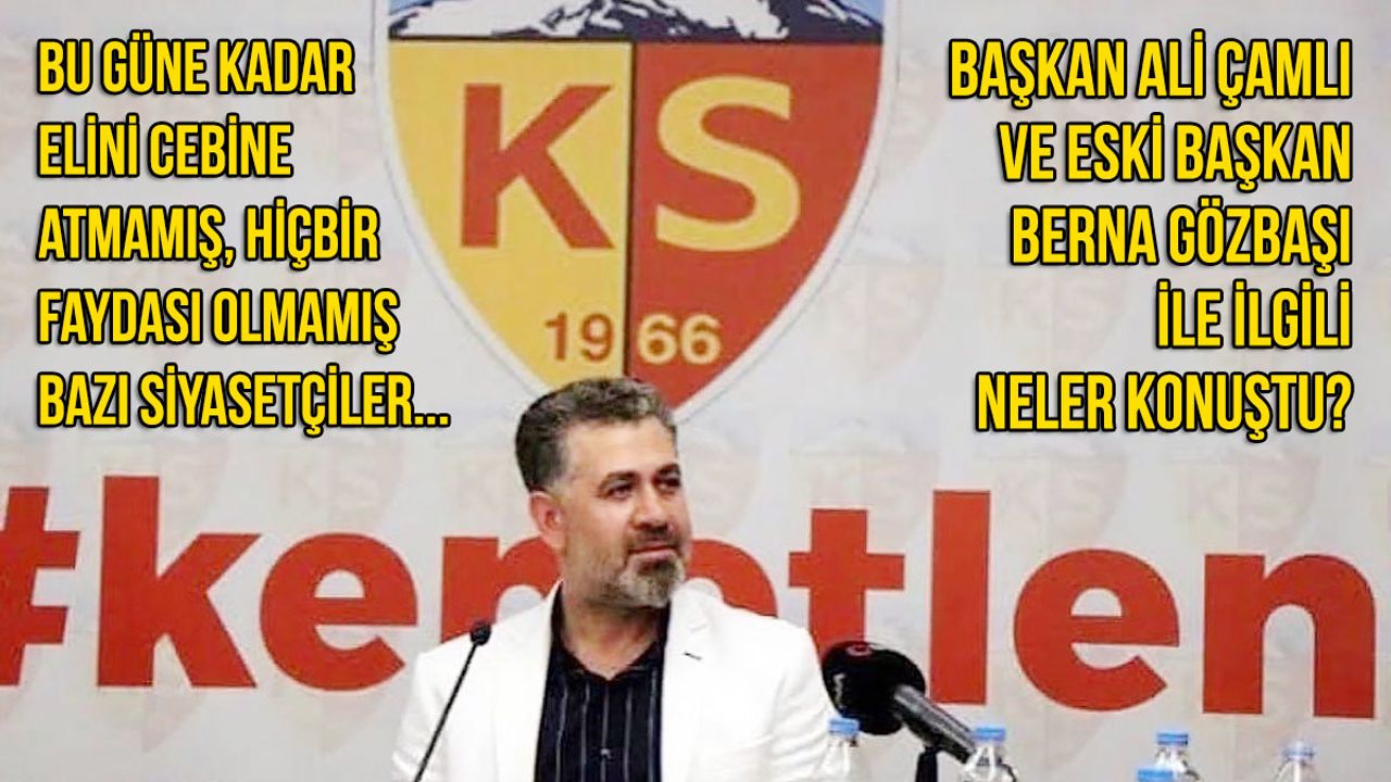 Sedat Kılınç’tan Şaşırtan Kayserispor Sözleri: Yiğidi Öldür Hakkını Yeme
