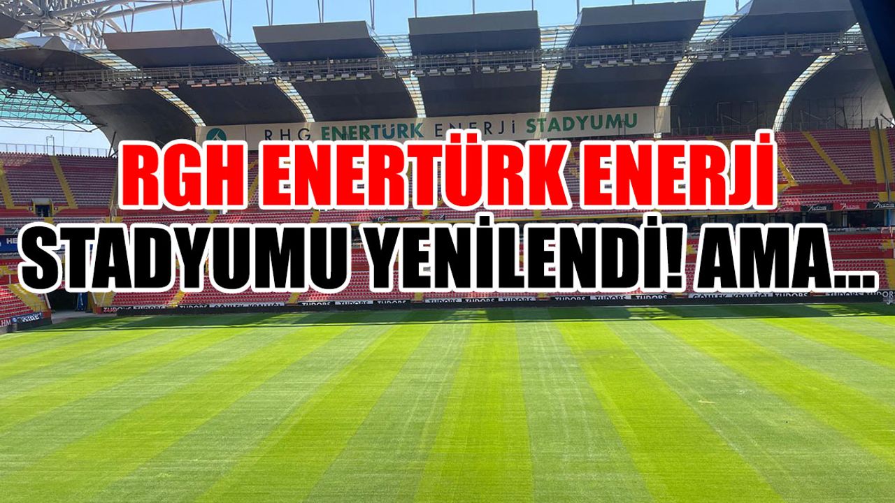 Kayseri’de Stadyum Lige Hazır! Sadece Bir Eksik Kaldı!