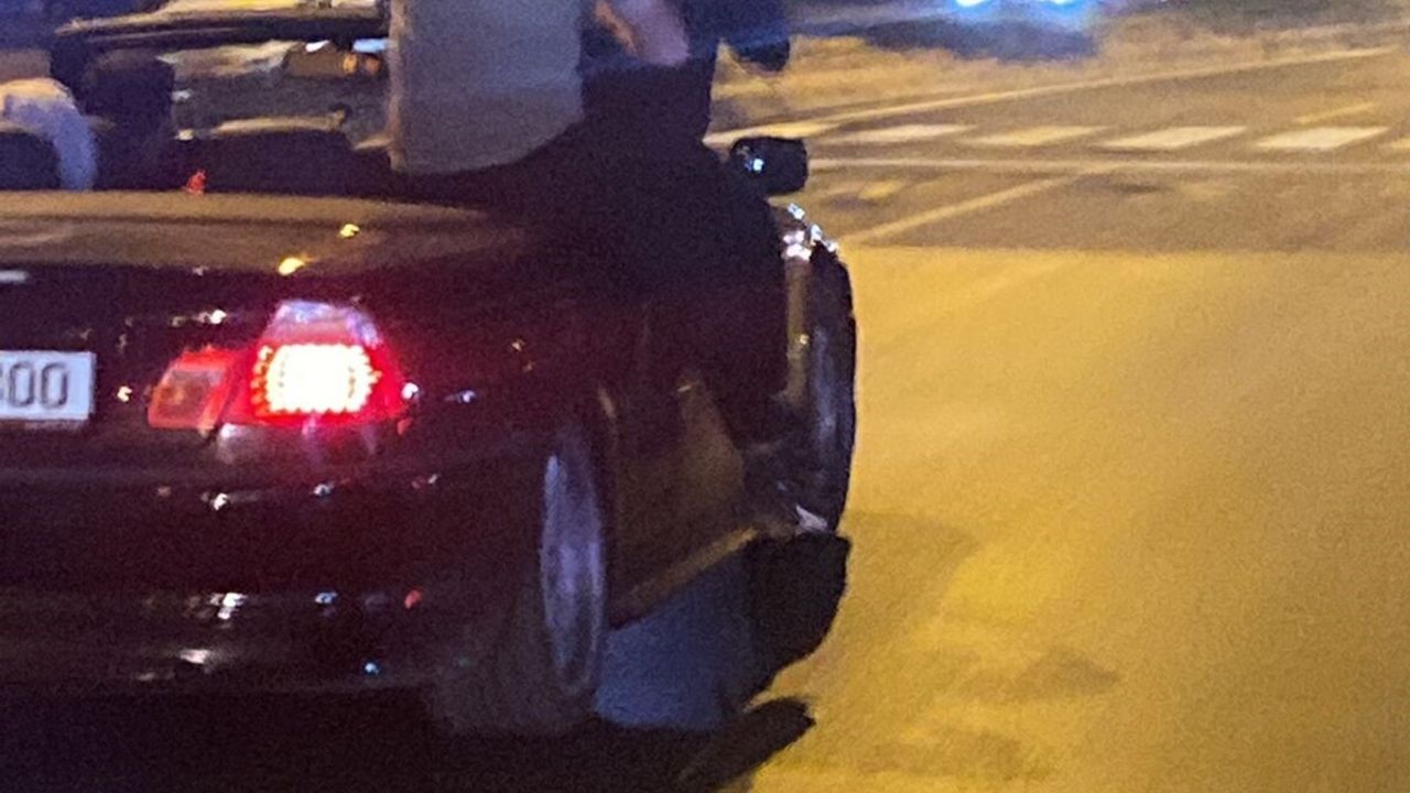Kayseri’de Üstü Açık Araçla Tehlike: Sürücü ve Yolculara Ceza Yağdı