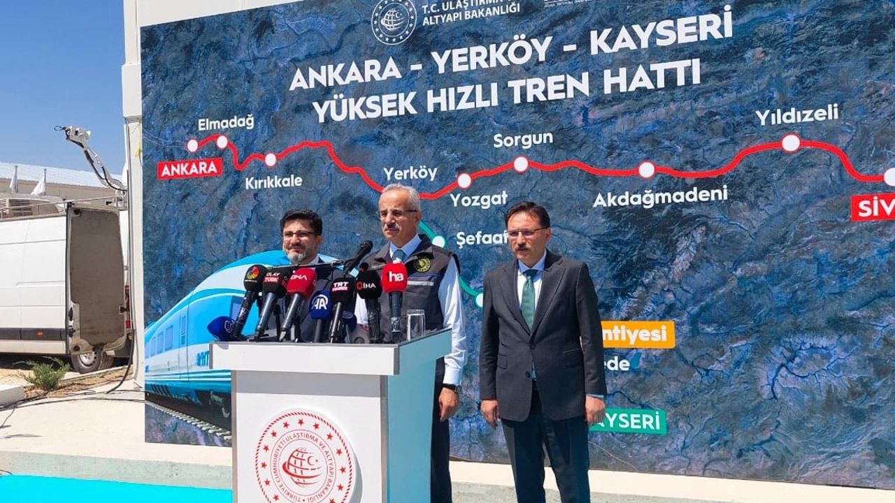 Ulaştırma Bakanı Kayseri’den Müjdeyi Verdi! O İstasyon Açıldı!