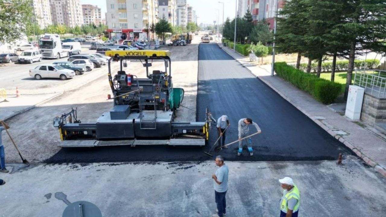 Kayseri'nin O Mahallesinin Yolları Yenileniyor