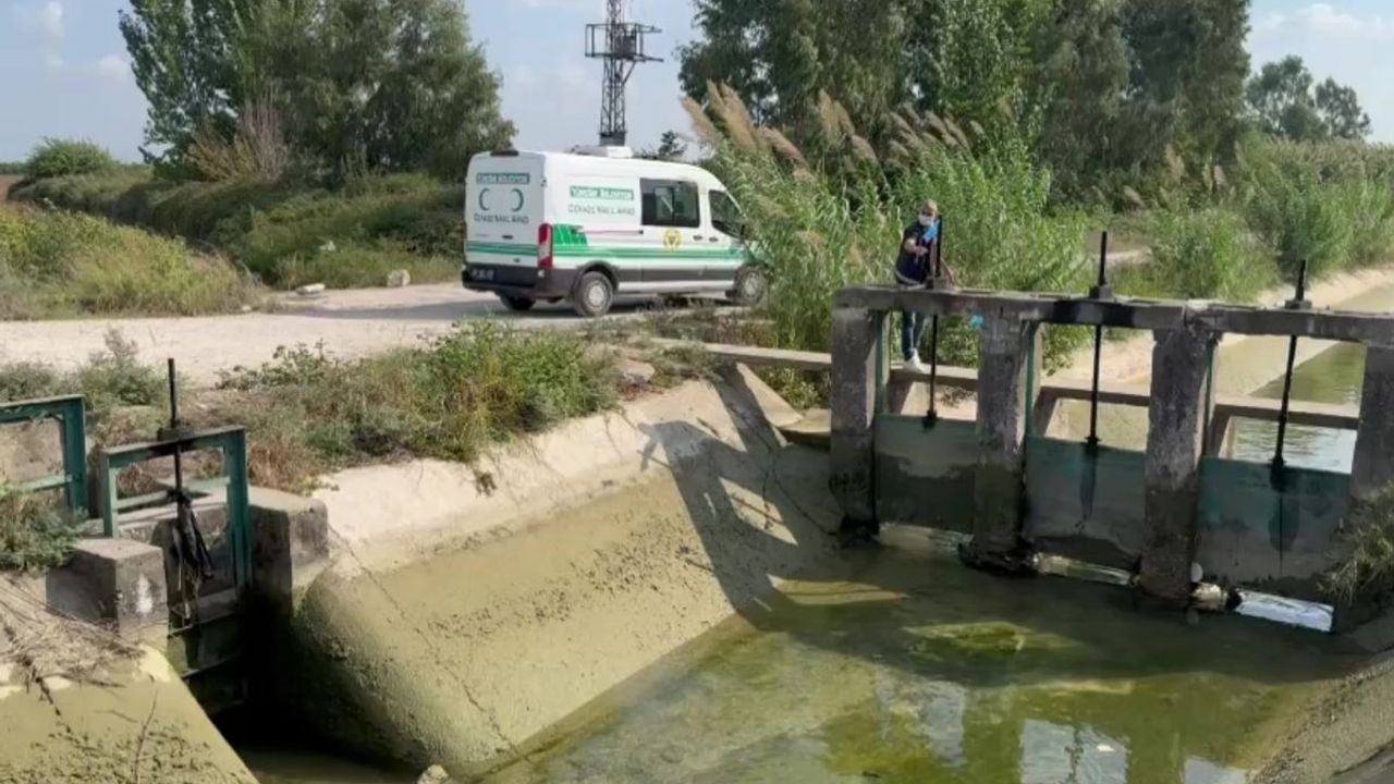 Sulama Kanalında Kan Donduran Olay! Çürümüş Ceset Bulundu!
