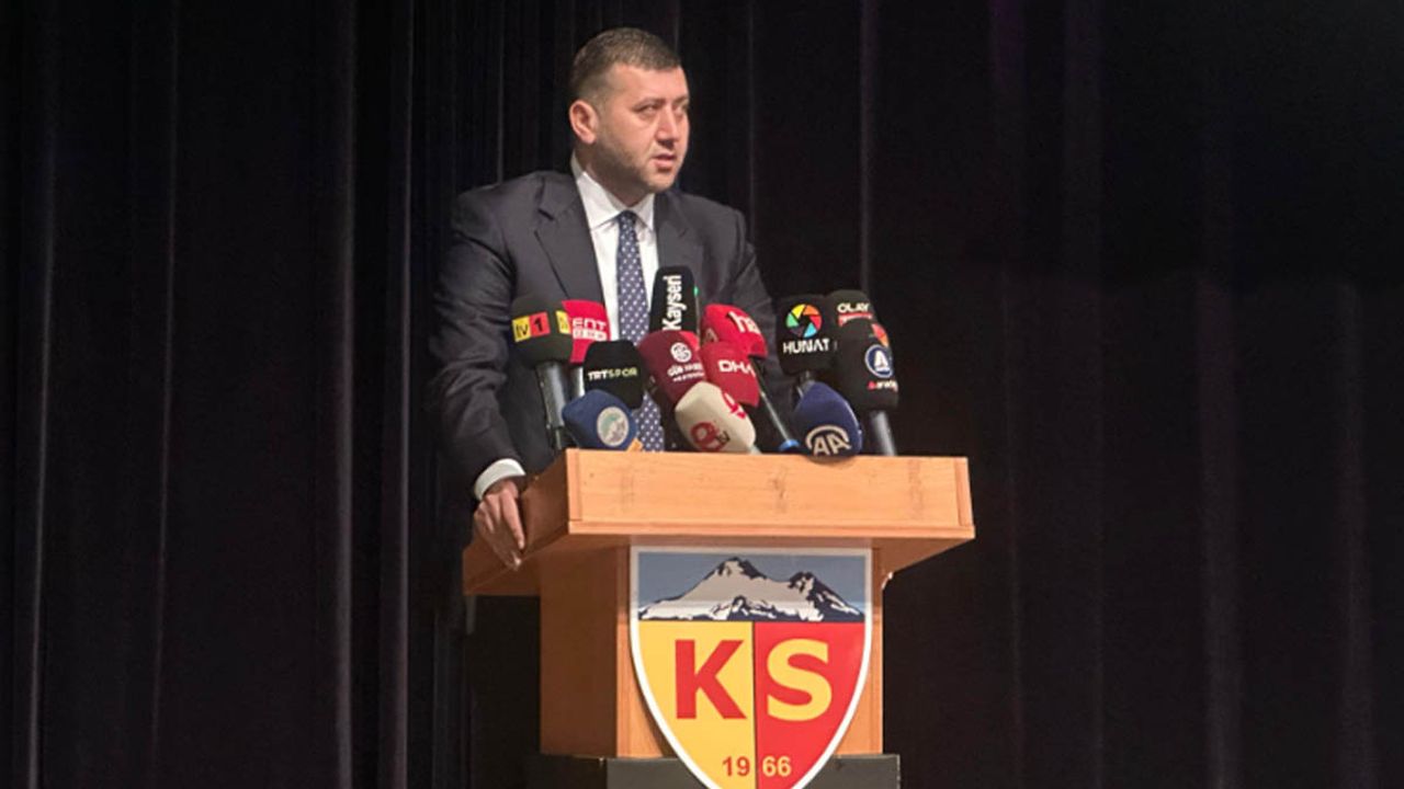 Kayserispor Genel Kurulu’na Baki Ersoy’un Sözleri Damga Vurdu!