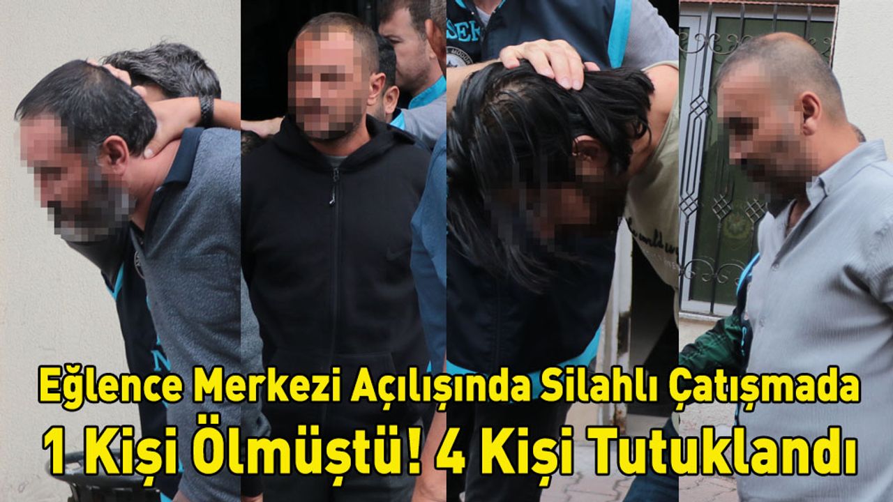 Kayseri’de Eğlence Merkezi Açılışında Çıkan Çatışmada Sonrası 4 Kişi Tutuklandı