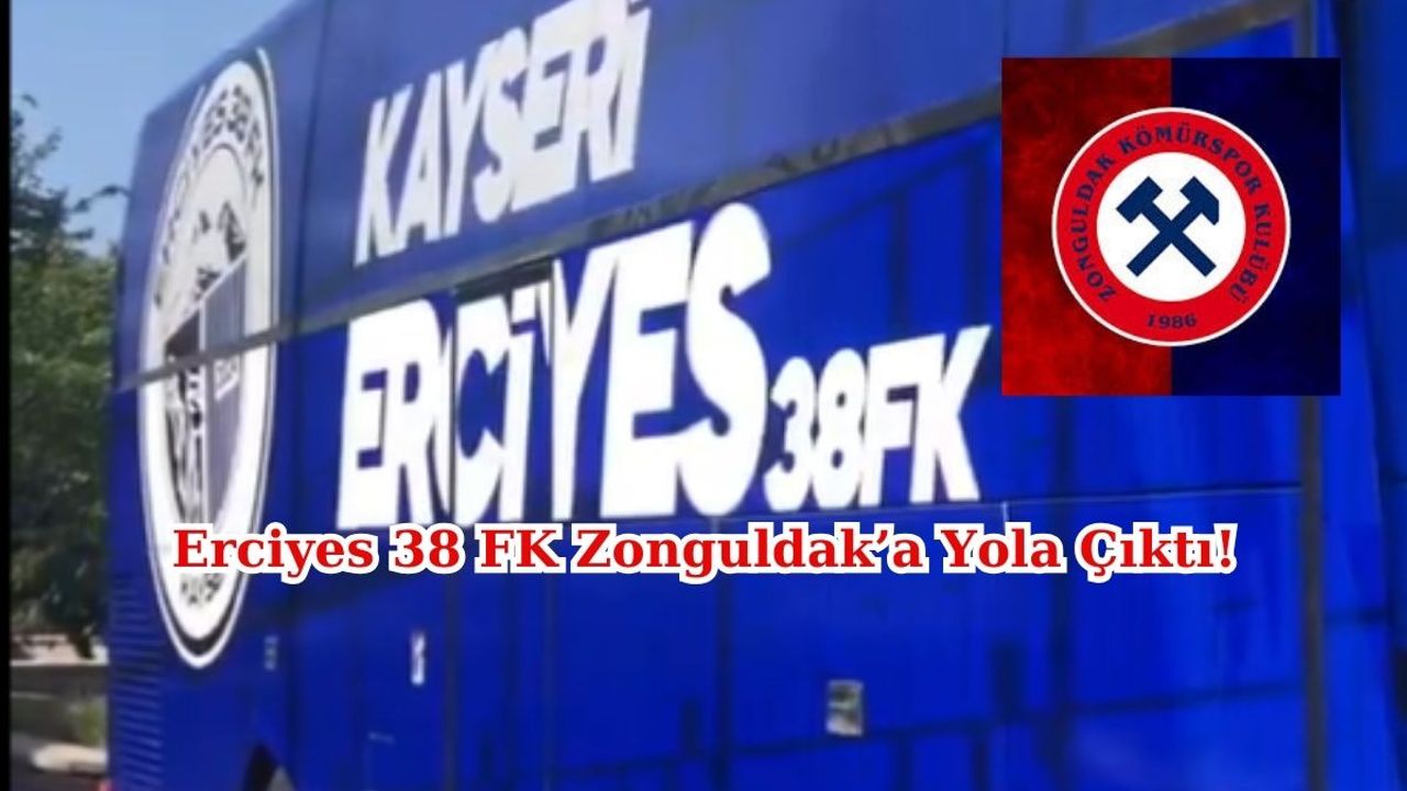 Erciyes 38 FK Yola Çıktı Tek Hedef Zonguldak'tan Galibiyetle Dönmek!