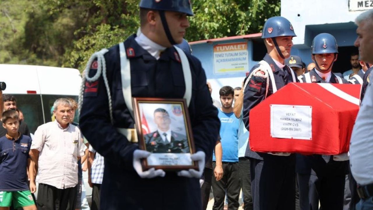 Feci Kazada Ölen Uzman Çavuş Hamza Yılmaz'a Acı Veda!