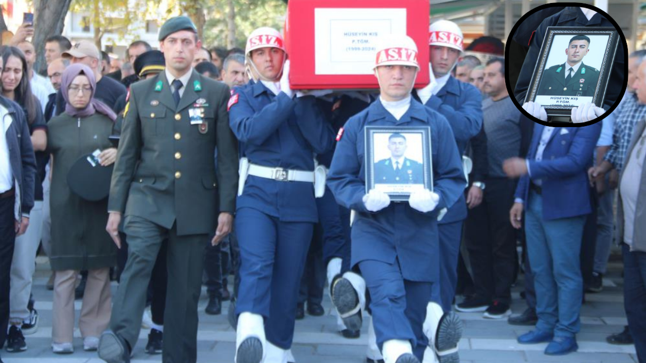 İzne Geldiği Kayseri’de Hayatını Kaybeden Teğmen, Toprağa Verildi!