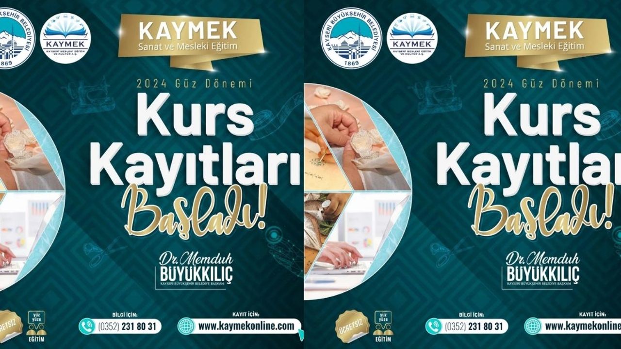 KAYMEK Yeni Eğitim Öğretim Yılına Başlıyor! Başvurular Başladı!