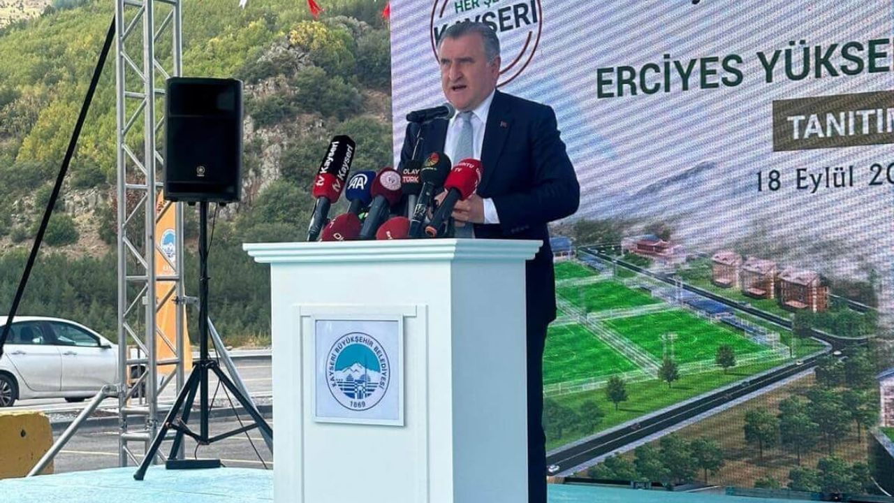 Kayseri’de Bakanın O Sözleri Herkesi Şaşırttı!