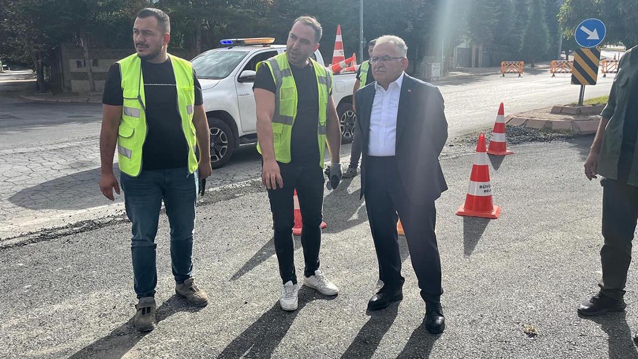 Kayseri'de O Yollar Baştan Sona Yenileniyor!