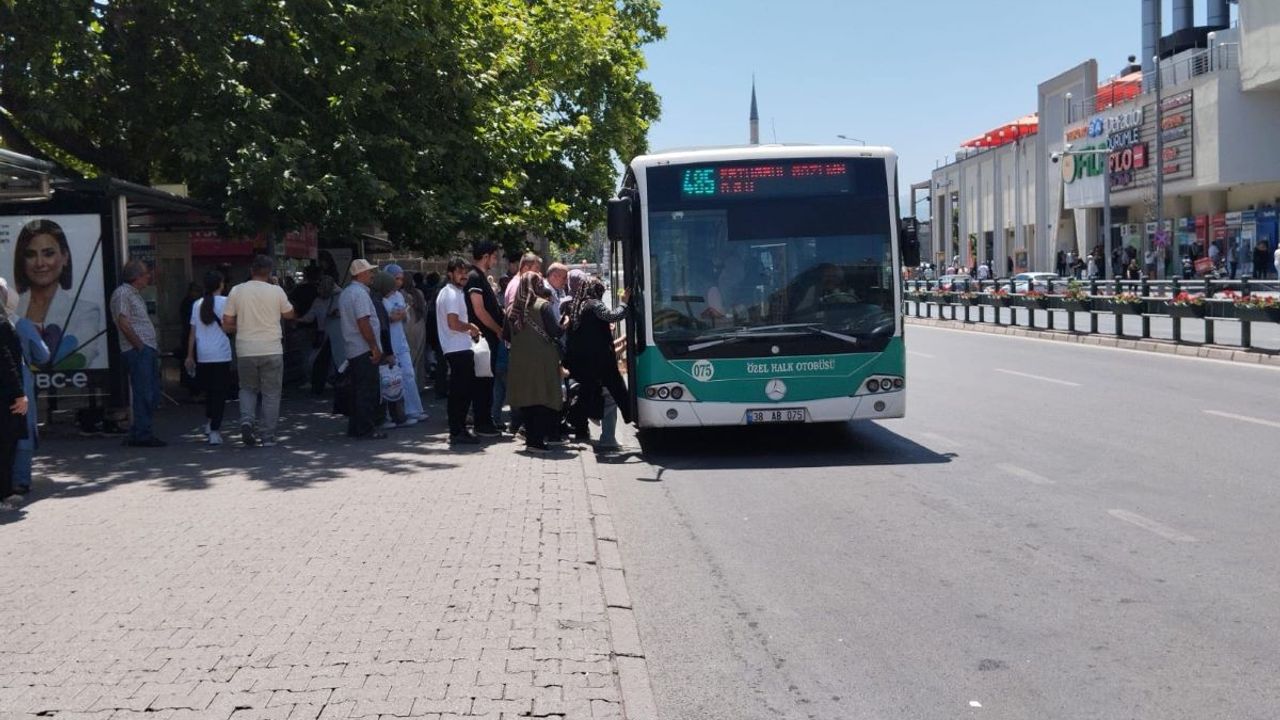 Kayseri’de Toplu Ulaşıma Zam!