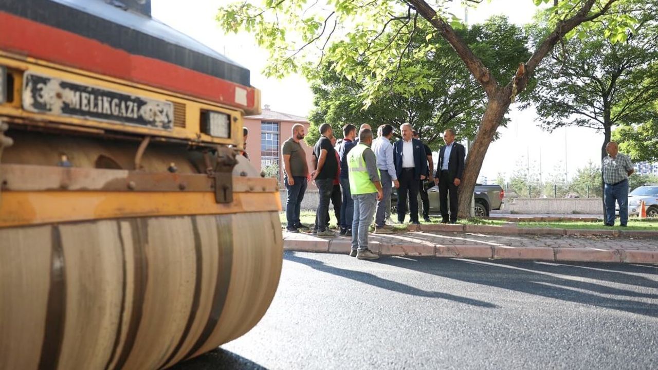 Kayseri’de Yollar Yenileniyor! Şehir Ulaşımında Daha Konforlu Yollar