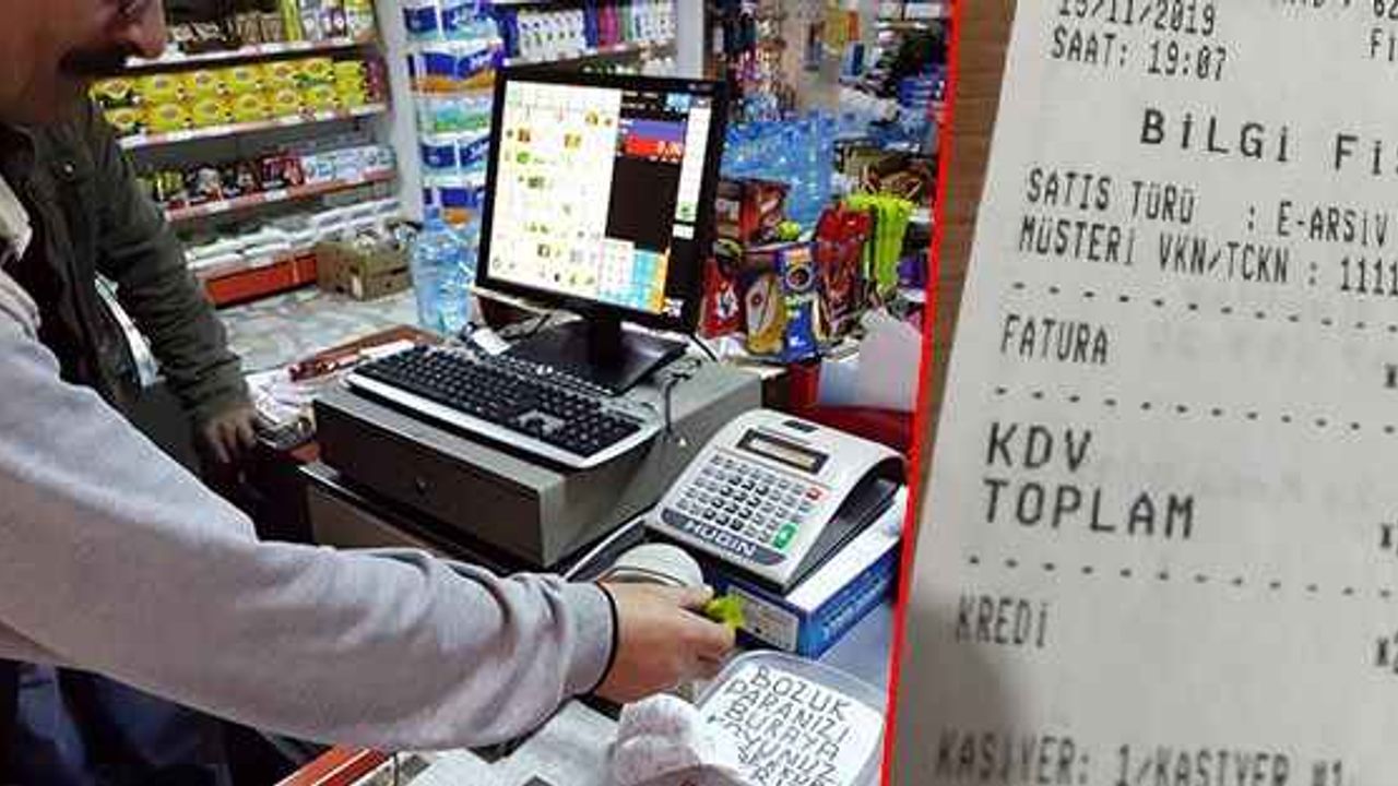Alışveriş yaparken sakın unutmayın! Fiş almayanlara resmen ceza geliyor
