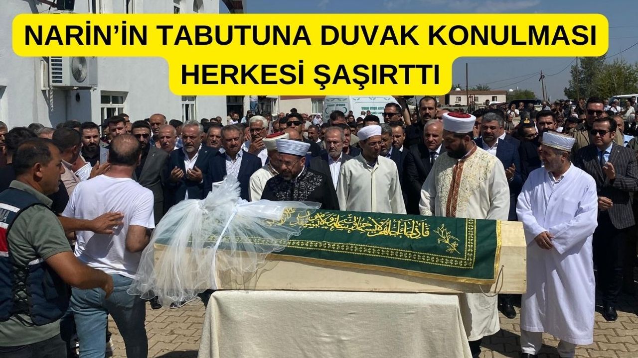 Narin'in Tabutuna Duvak Konuldu!