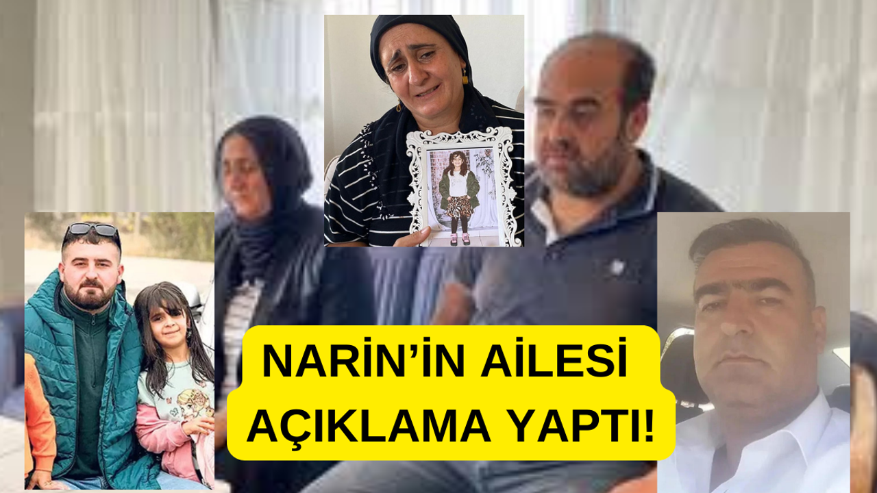 Narin'in Ailesi Basın Açıklaması Yaptı!