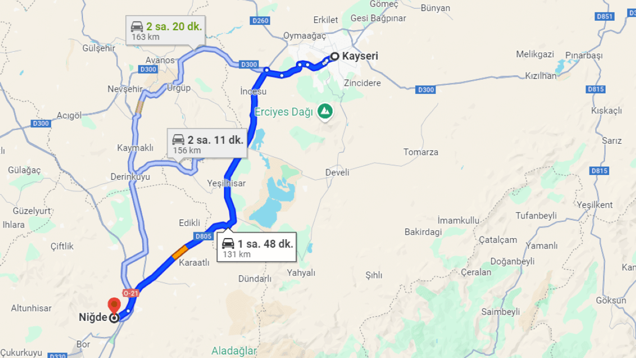 Niğde’nin İlçesiydi Kayseri’ye Bağlandı!