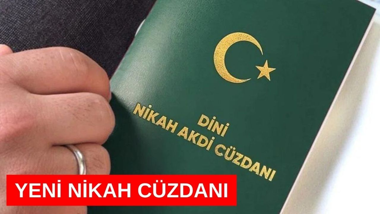 Dini Nikah Akdi Cüzdanı Çıktı!