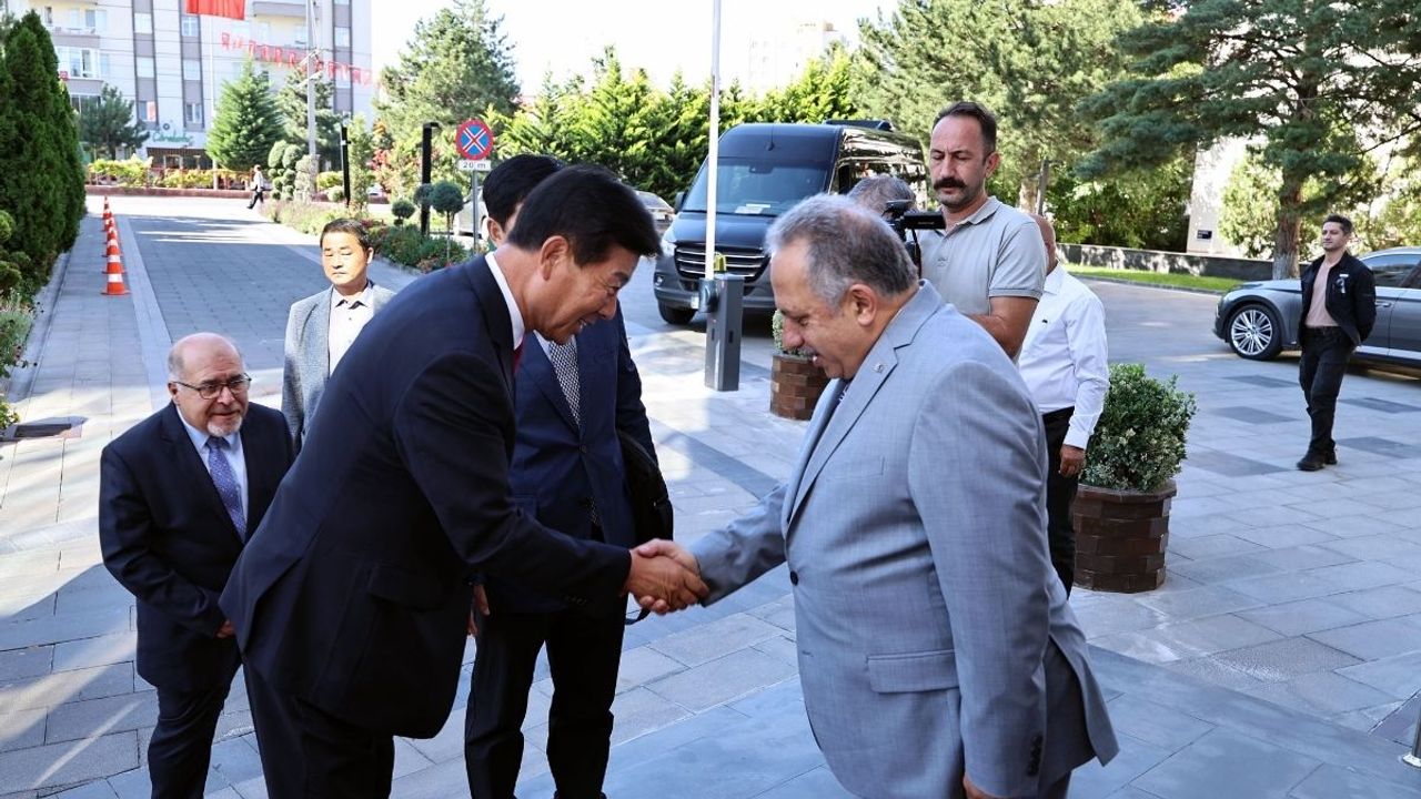 Talas'a Güney Kore'den Kardeşlik Teklifi Geldi!