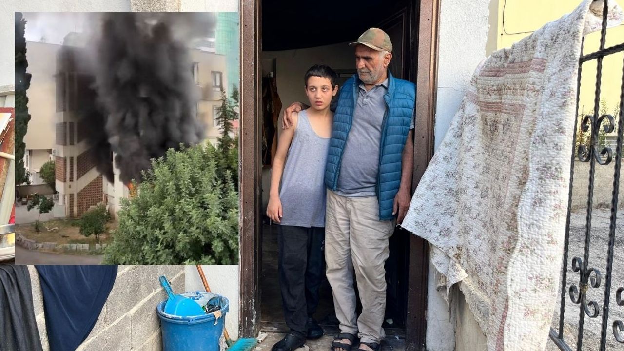 Acıdı Acınacak Duruma Düştü! Torunu Evini Yaktı!