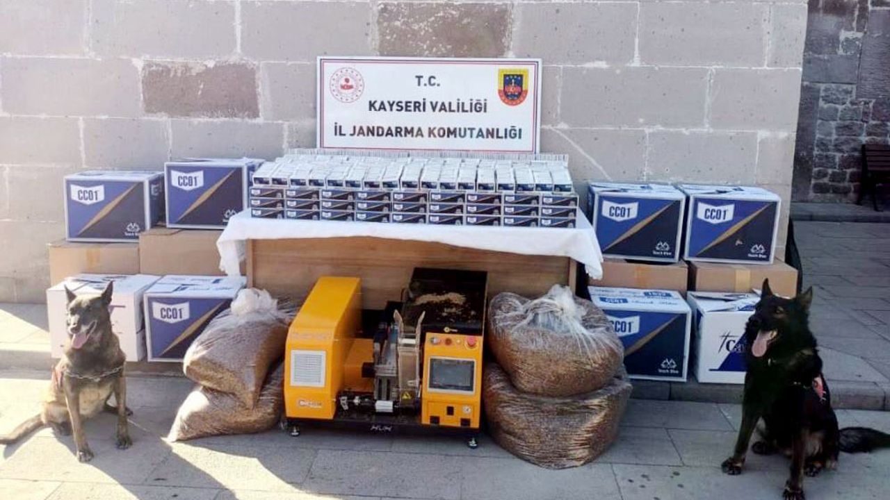 Kayseri'de Tütün Kaçakçılarına Geçit Yok!