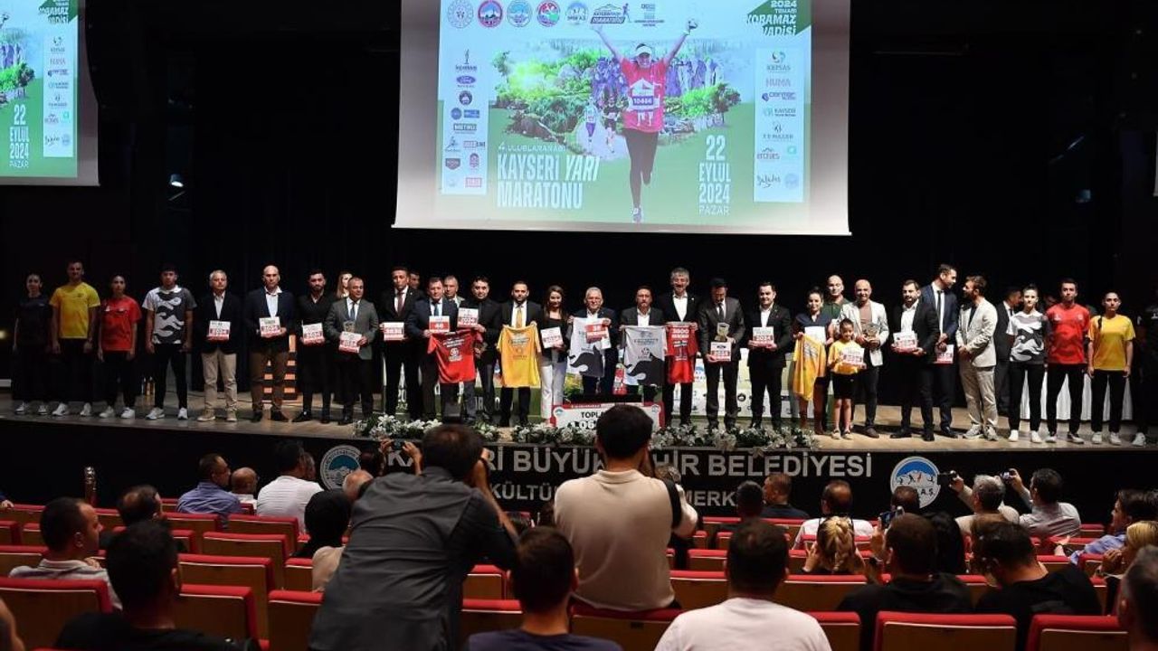 Kayseri, Uluslararası Yarı Maratonu’na hazır