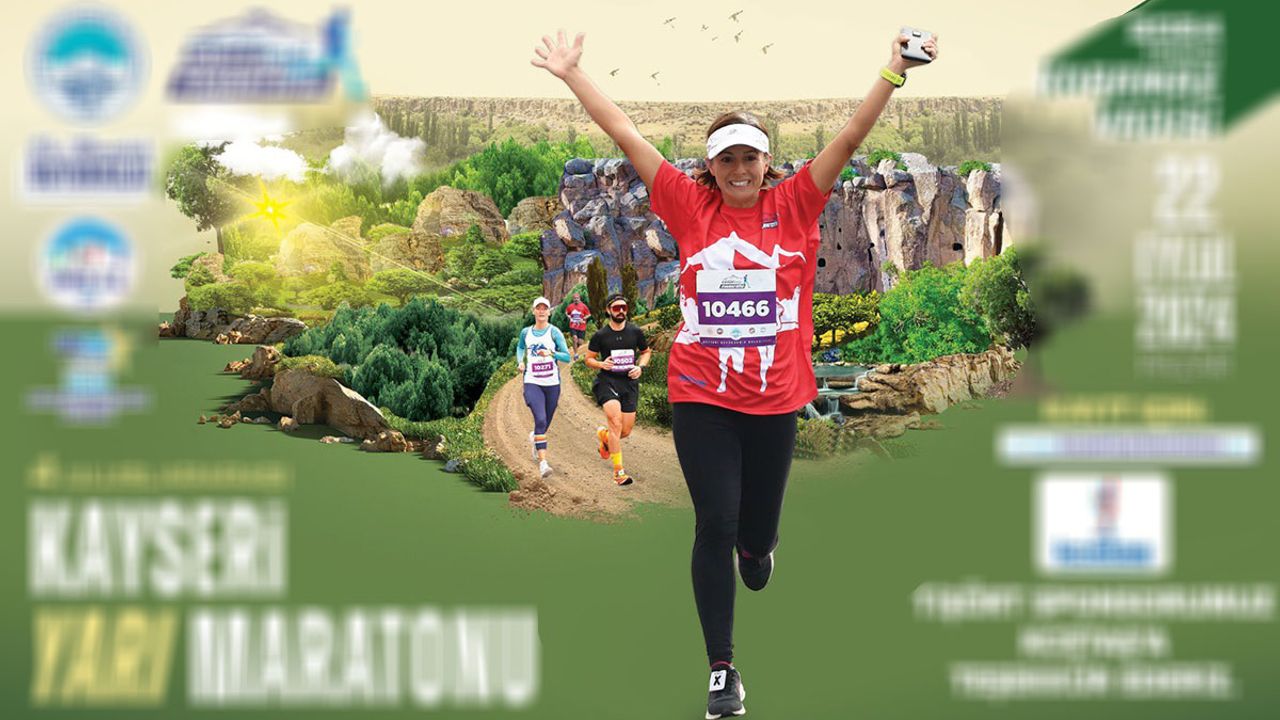 Kayseri Yarı Maratonu İçin Geri Sayım Başladı!